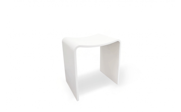 Banc de douche Europa l blanc mat