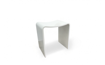 Banc de douche Europa lll blanc lustré