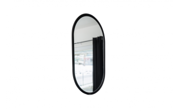 Miroir LED Bengale ll noir mat