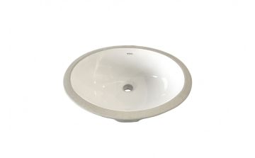 Lavabo sous comptoir Sonora lll 17 1/4 po blanc lustré