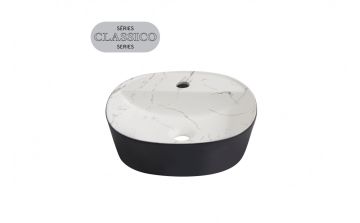 Lavabo vasque Ida Nero 15 3/4 po noir mat