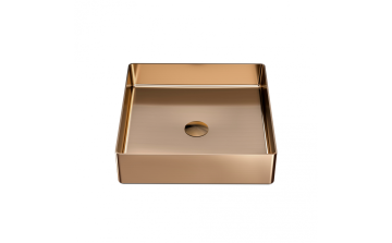 Lavabo vasque Tana lll 15 3/4 po en acier inoxydable