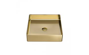 Lavabo vasque Tana ll 15 3/4 po en acier inoxydable