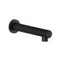 Bec de bain mural rond RoundOne 3 po Noir mat