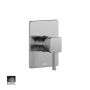 Finition carrée pour valve à pression équilibrée ½" thermostatique avec contrôle de volume Sobrio
