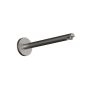Premia Bras de douche mural 90° avec garniture ronde Moroka 16 po Nickel pur PVS