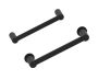 barre à serviette 9 po PORTO 137109 noir mat