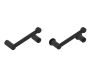 Pivot porte-papier hygiénique PORTO 137158 noir mat