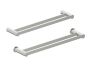 barre à serviette double 18 po PORTO 137182 nickel brossé
