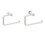 anneau porte-serviette PORTO 137463 nickel brossé
