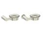 montage muraled porte-savon with Chrome Glass PORTO 137650 nickel poli