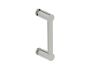 6 po poignée simple pour porte de douche en verre PORTO 1377506 nickel poli