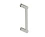 8 po poignée simple pour porte de douche en verre PORTO 1377508 nickel poli