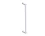 18 po poignée simple pour porte de douche en verre PORTO 1377518 chrome poli