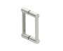 6 po poignée double pour porte de douche en verre PORTO 1377806 nickel poli