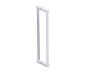 18 po poignée double pour porte de douche en verre PORTO 1377818 chrome poli