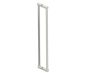 24 po poignée double pour porte de douche en verre PORTO 1377824 nickel poli
