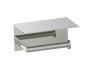 simple porte-papier hygiénique avec tablette OSLO 144159 nickel poli