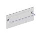barre à serviette 18 po traversant pour verre OSLO 144180TG chrome poli