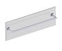 barre à serviette 24 po traversant pour verre OSLO 144240TG chrome poli