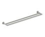 barre à serviette double 24 po OSLO 144242 nickel brossé