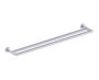 barre à serviette double 24 po OSLO 144242 chrome poli