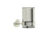 montage muraled Bathroom Tumbler & Toothbrush Holder with Chrome Glass OSLO 144660 nickel poli