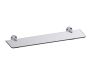 20 po tablette en verre OSLO 144671 chrome poli