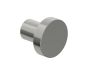 bouton d'armoire OSLO 144700 nickel brossé