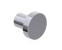 bouton d'armoire OSLO 144700 chrome poli