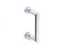 6 po poignée de porte de douche OSLO 1447506 chrome poli