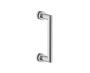 8 po poignée de porte de douche OSLO 1447508 nickel brossé