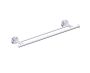 barre à serviette double 18 po SOFIA 167182 chrome poli