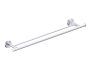 barre à serviette double 24 po SOFIA 167242 chrome poli
