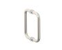 poignée double pour porte de douche 8 po NICE 1707808 nickel brossé