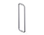 poignée double pour porte de douche 18 po NICE 1707818 chrome poli