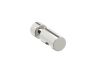 poignée simple pour porte de douche SEVILLE 1887501 nickel poli