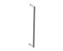 18 po poignée simple pour porte de douche SEVILLE 1887518 nickel brossé