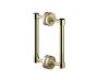 poignée double pour porte de douche 8 po WINDSOR 2247808 laiton non laqué