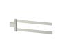 barre à serviette double 18 po pivotant BERLIN 232111 nickel brossé