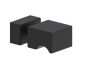 poignée simple pour porte de douche BERLIN 2327501 noir mat