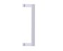 12 po poignée simple pour porte de douche BERLIN 2327512 chrome poli