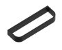 anneau porte-serviette BONN 238460 noir mat