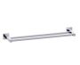 barre à serviette double 18 po LONDON 248182 chrome poli