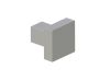 bouton d'armoire LONDON 248700 nickel brossé