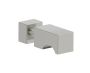 poignée simple pour porte de douche LONDON 2487501 nickel brossé