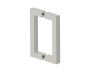 poignée double pour porte de douche 6 po LONDON 2487806 nickel poli