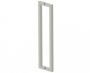 poignée double pour porte de douche 18 po LONDON 2487818 nickel poli