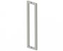 poignée double pour porte de douche 18 po LONDON 2487818 nickel brossé