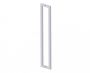 poignée double pour porte de douche 24 po LONDON 2487824 chrome poli